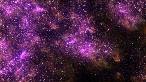 stunning purple nebula illuminated by dazzling stars