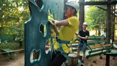 People-at-adventure-park