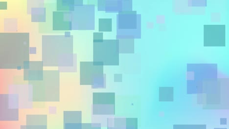 fondo de forma de bloque de bucle abstracto de 4k