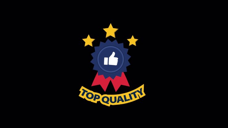 Animazione del Badge di Alta Qualità con Icona Pollice in Su