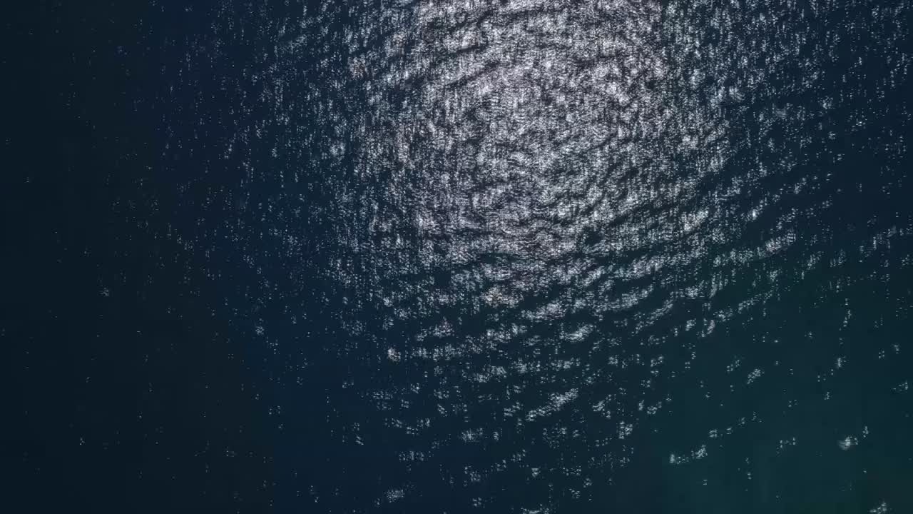 Three ships on the beautiful blue sea