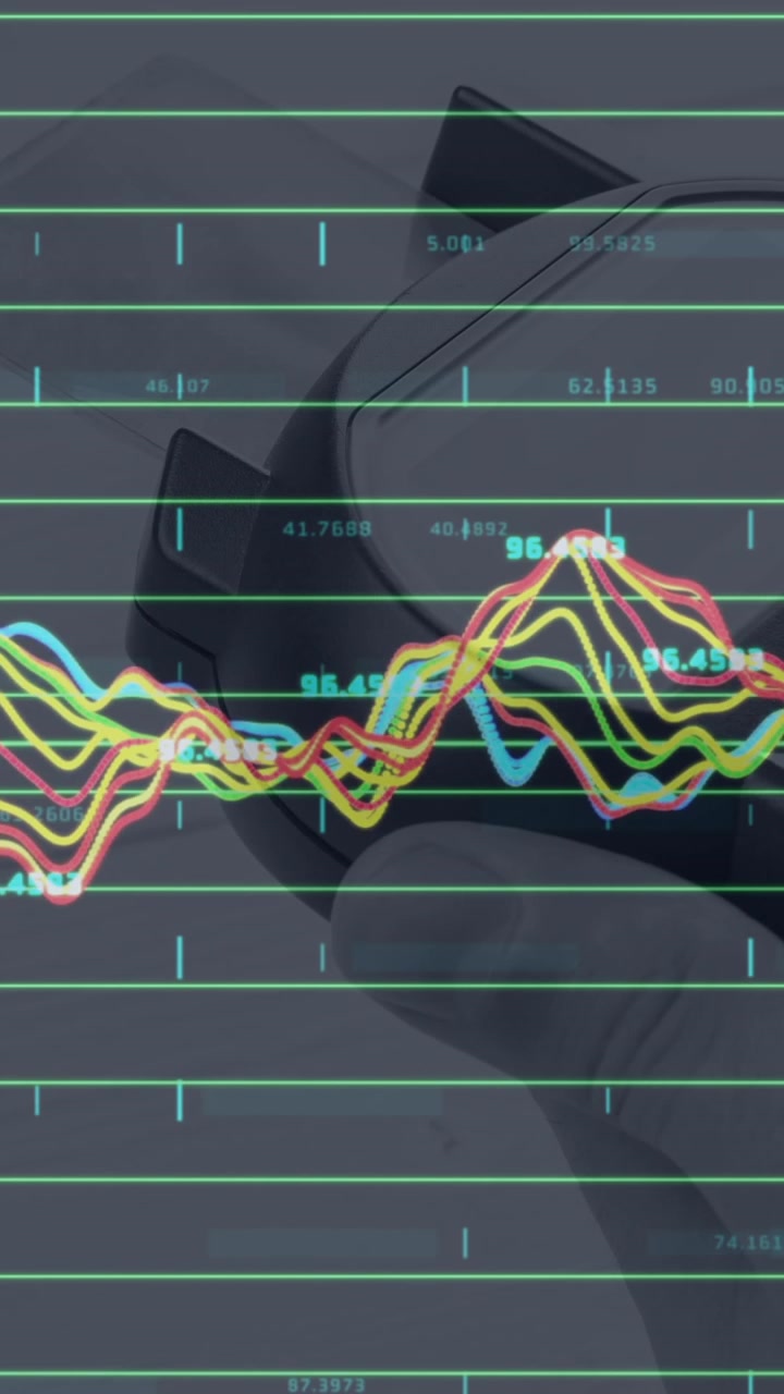 Animation of financial data processing over payment terminal