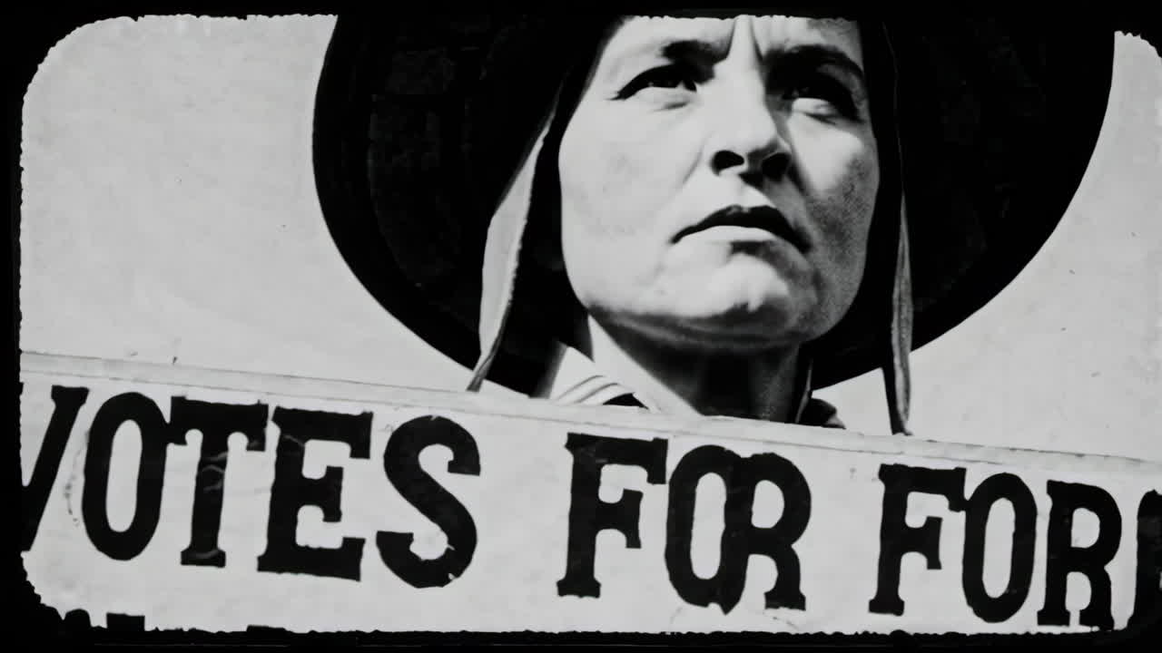 Women's Suffrage Movement Protest