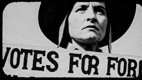 women's suffrage movement protest