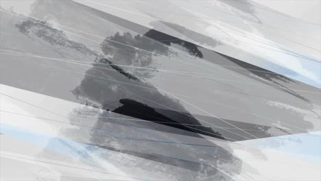 fondo de movimiento geométrico abstracto grunge de rayas grises azules