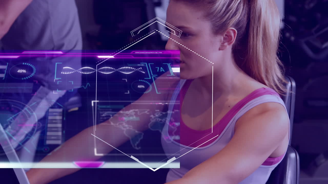 여성 운동에 대한 데이터 처리의 활성화