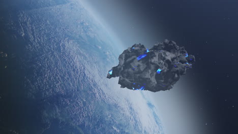 asteroide que se acerca a la tierra
