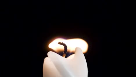 burning candle