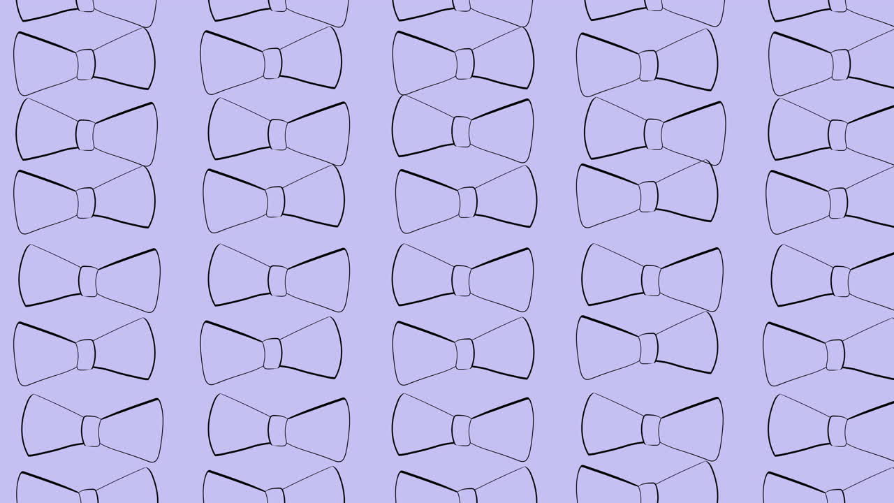 리락색 배경 위에 떠다니는  ⁇ 타이의 애니메이션