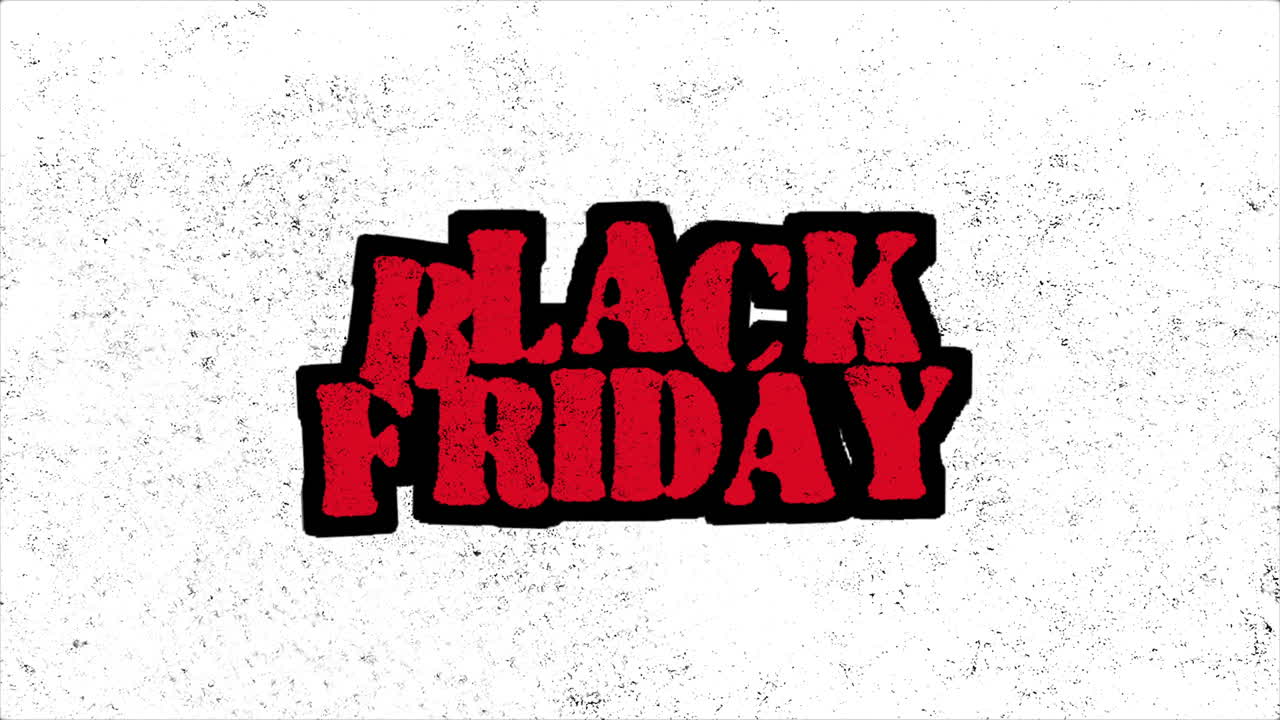 블랙 프라이데이 텍스트  ⁇ 스터 텍스처에 노이즈