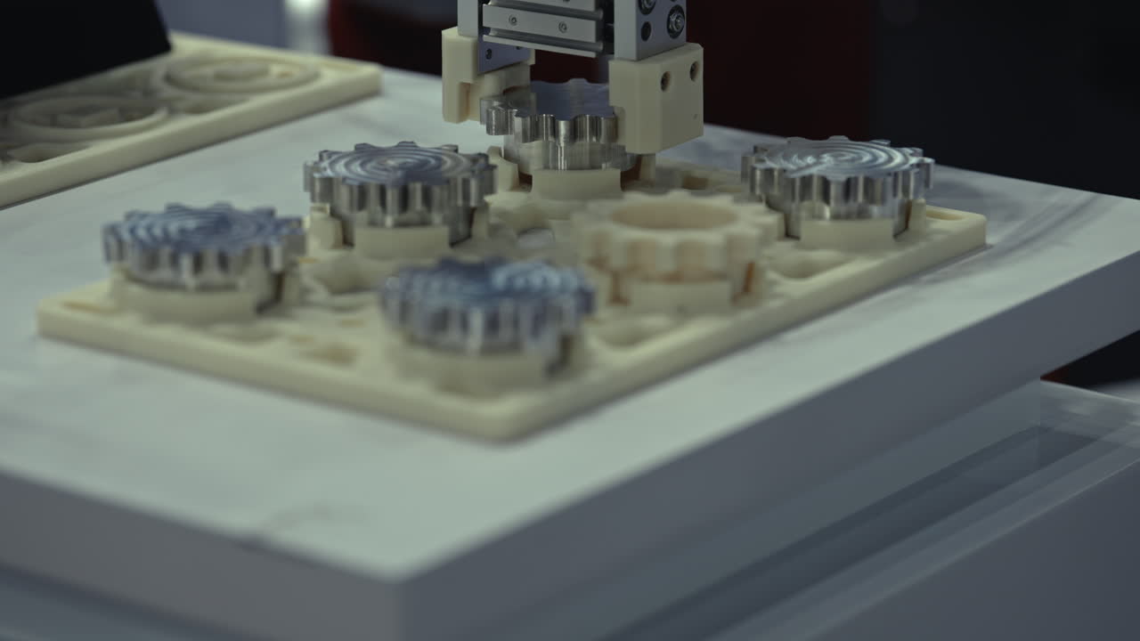 Automated Precision Manufacturing with 3D Printed Components
