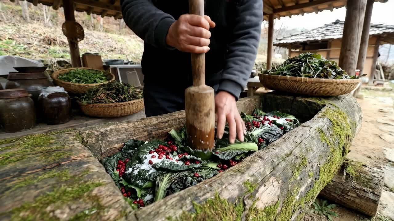 Traditional Korean Food Preparation
