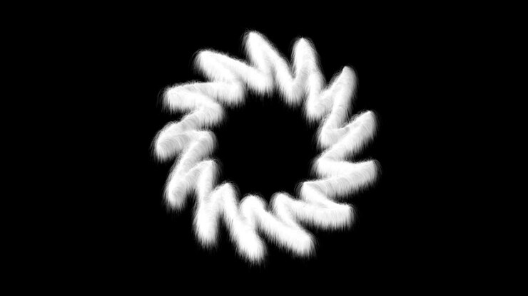 Plush Frame - Sun, frame for media on alpha