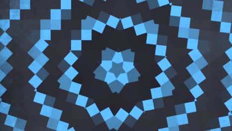 circular blue and black triangle pattern visually striking design for multiple uses