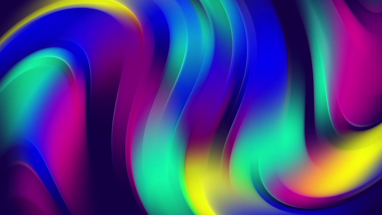 Dynamic Abstract Background with Smooth Flowing Gradient Colors