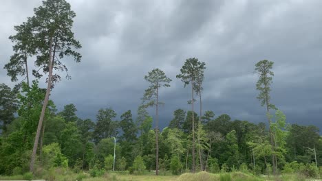 Nachmittag-Texas-Sturm-Nähert-Sich-Einer-Stadt-In-Texas