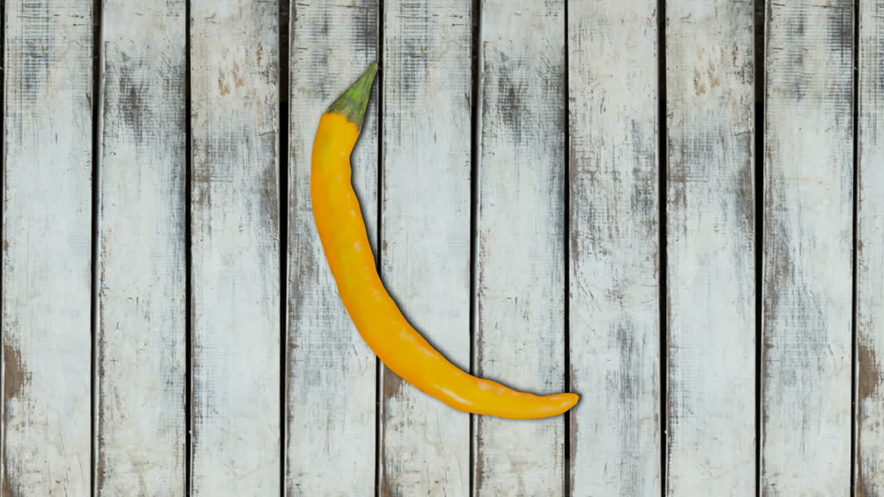 video generado digitalmente de chile pimienta