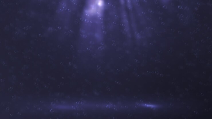 Purple Bubble Background with Light Beams