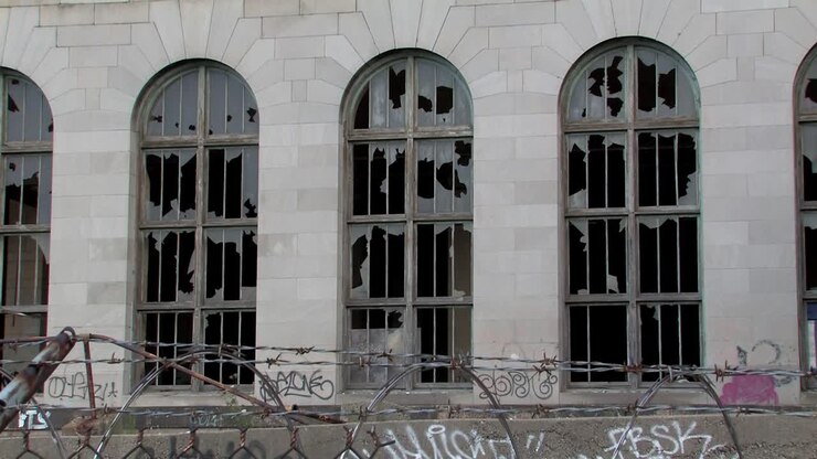 Finestre distrutte della Stazione del Michigan, Detroit