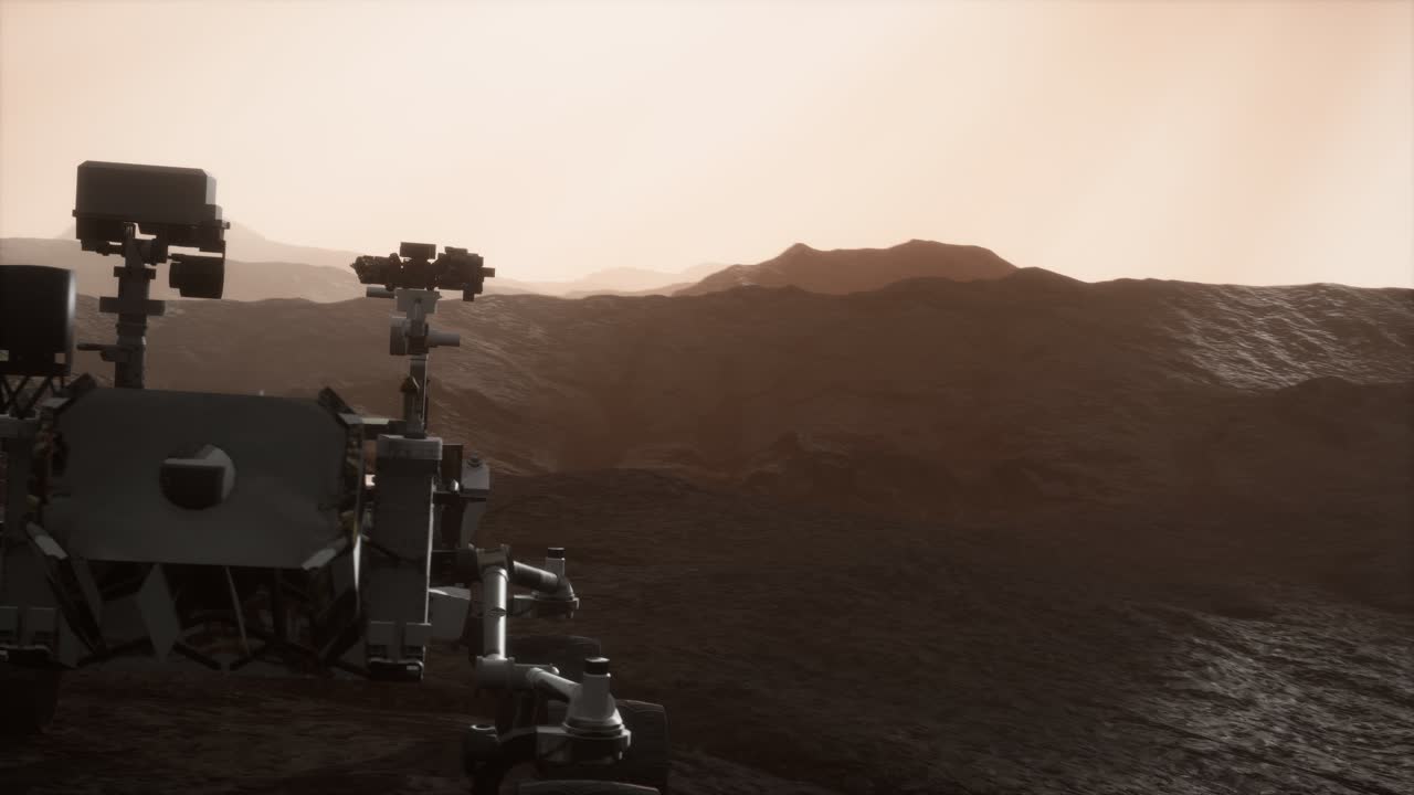 Curiosity Mars Rover tutkii punaisen planeetan pintaa