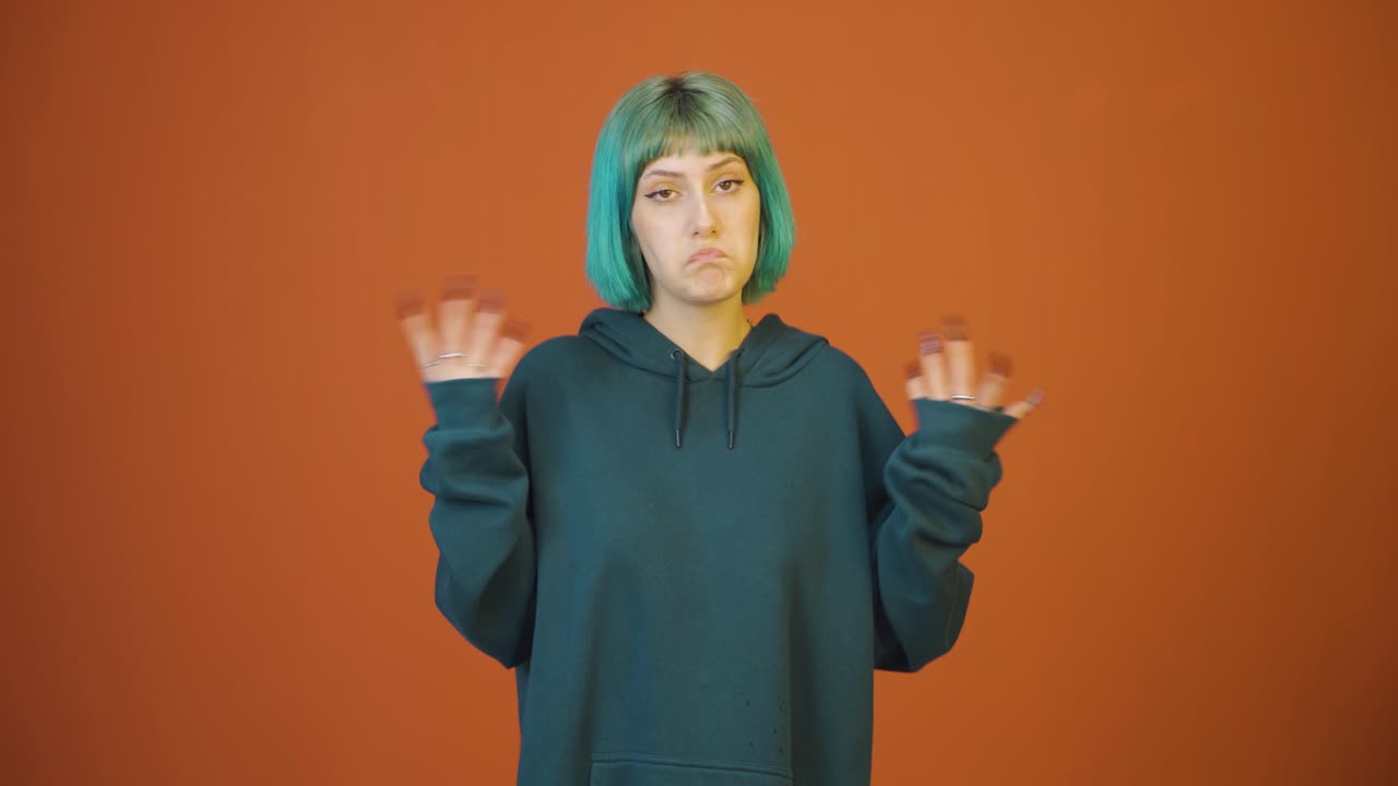 The young woman who said she didn't know.