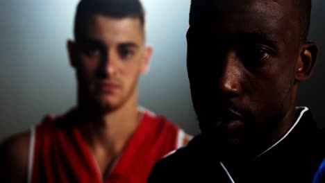 retrato de jugadores de baloncesto