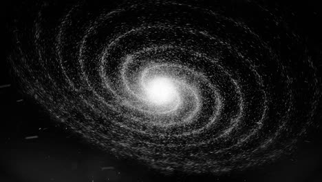 galaxia espiral en el espacio