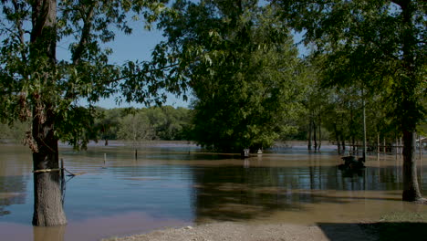 river flooding shots from hurricane florence