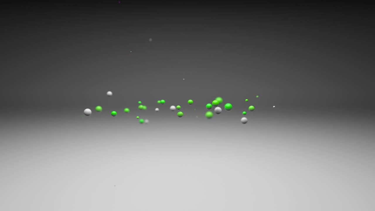 입자는 음의 주파수에 반응합니다. vj 배경을 만들기 위해 루프 비디오