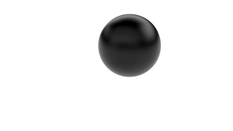 3d black metaball on white background. futuristic abstract background concept. abstract motion. space art. modern design. digital technology. 4k