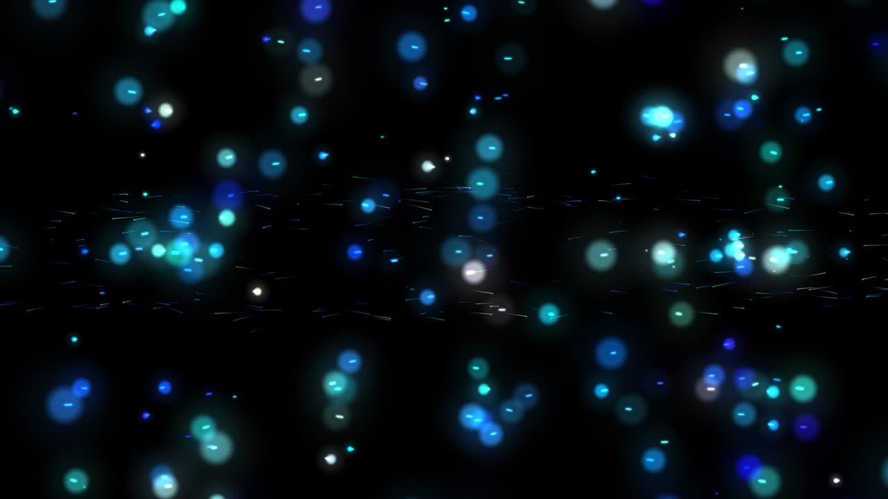 모션 라인 배경과 함께 추상적인 보케. 아름다운 보케 배경. 밤의 파란 보케.