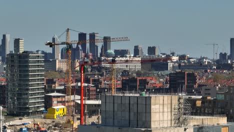 amsterdam city construction site