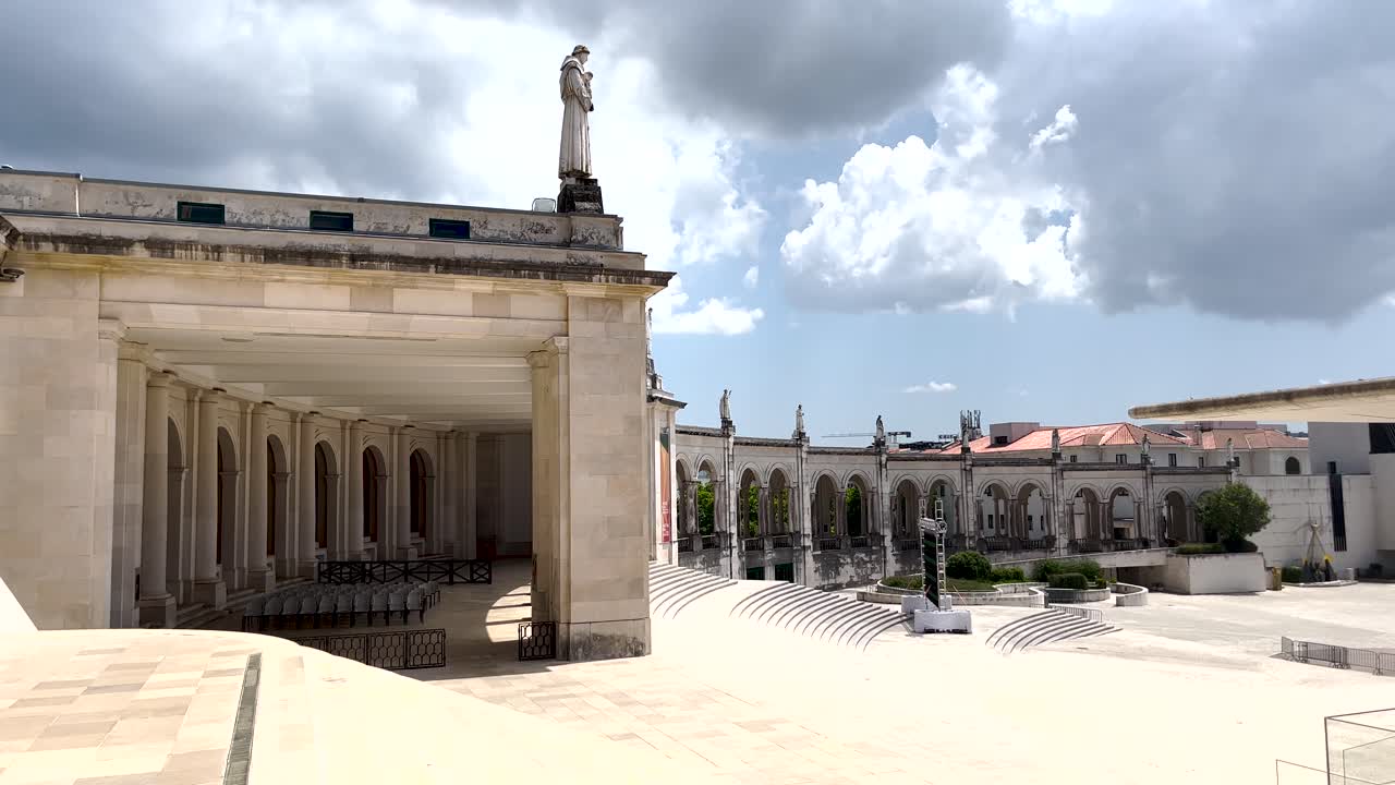 F&aacute;tima sanctuary, basilica of our lady of the rosary, portugal