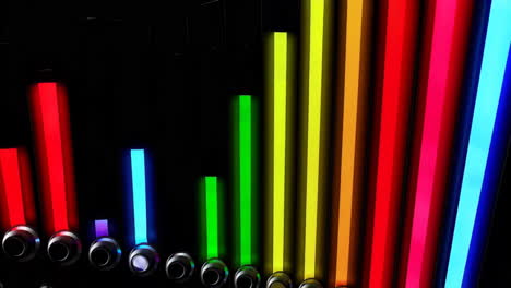 colorful neon visualizer