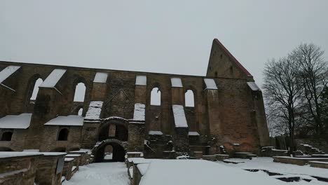 pirita convet ruins in tallinn estonia