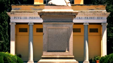 cementerio de verano, roma, italia