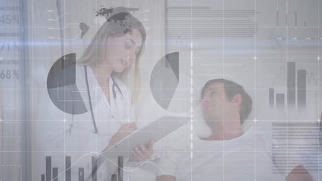 Animation-of-data-processing-over-doctor-and-patient