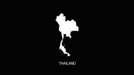 Digital-revealing-and-zooming-in-on-Thailand-Country-Map-Alpha-video-with-Country-Name-revealing-background-|-Thailand-country-Map-and-title-revealing-alpha-video-for-editing-template-conceptual