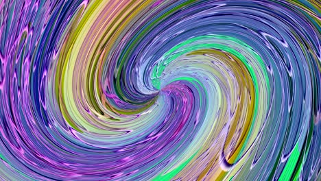 abstract twirl blur with colorful background loop.