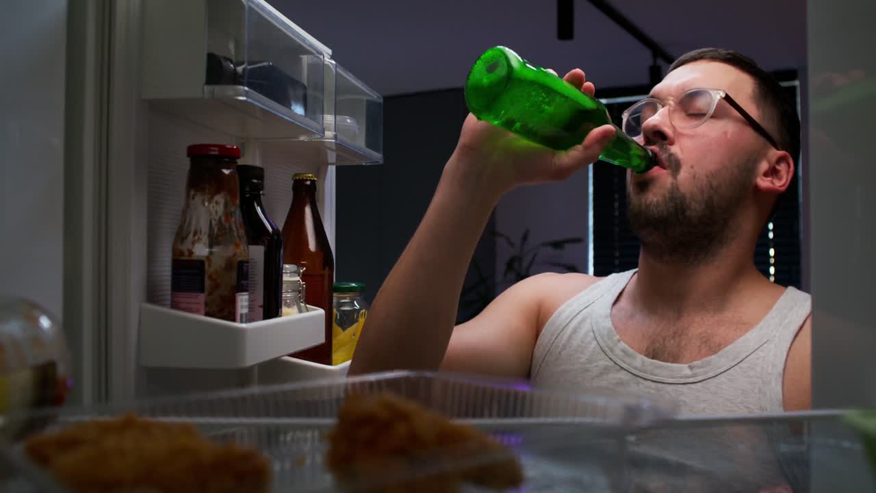 el ataque nocturno al refrigerador