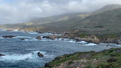 beautiful landscape in big sur california pacific coast highway, pch ocean