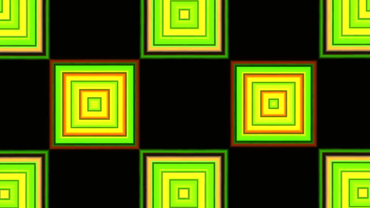 bucle de fondo de movimiento abstracto de caleidoscopio