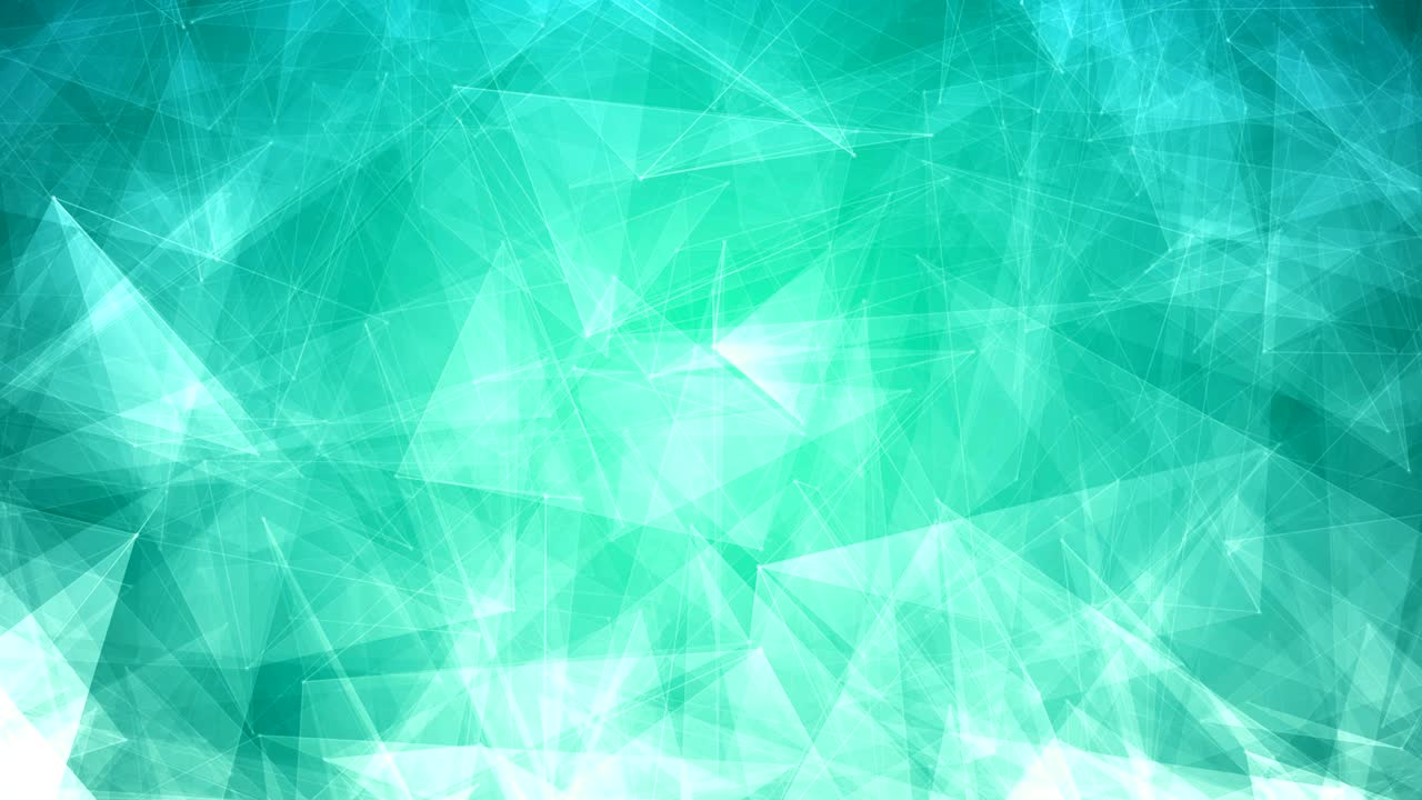 4k 추상적인 빛나는 미래, 네트워크, 기술, 과학, 축제 기하학적 르키즈 삼각형으로 loopable 배경