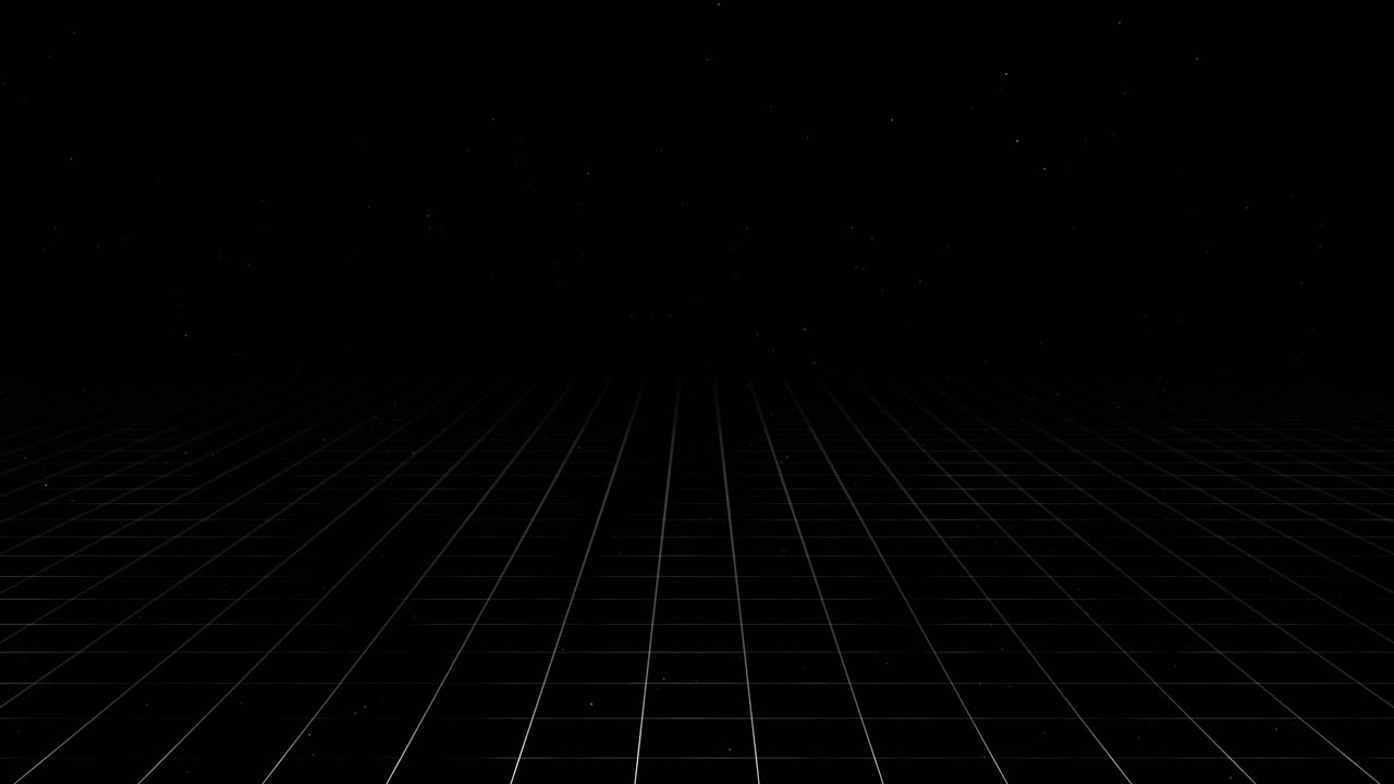 Digital cyberspace particles grid perspective data network connections big data flow data analysis