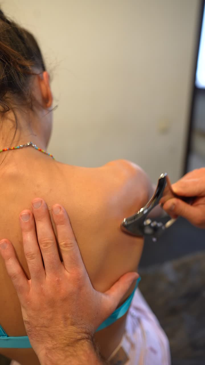 sesión de fisioterapia