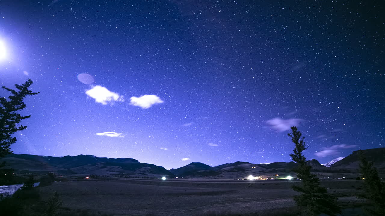 알파인 초광각의 starlapse