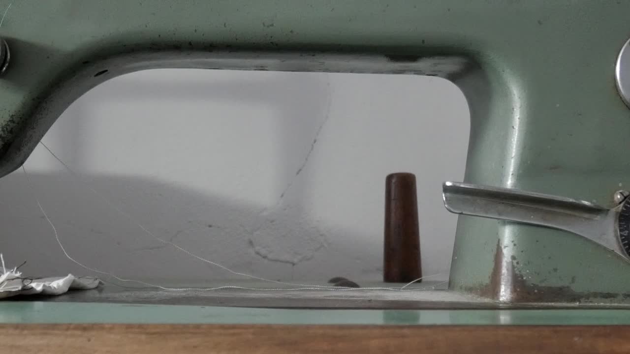 Vintage Refrey sewing machine ready for creative textile projects