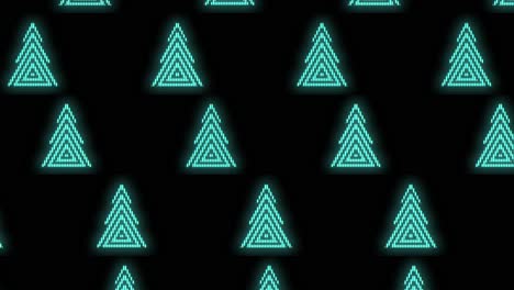 Neon-green-christmas-trees-pattern