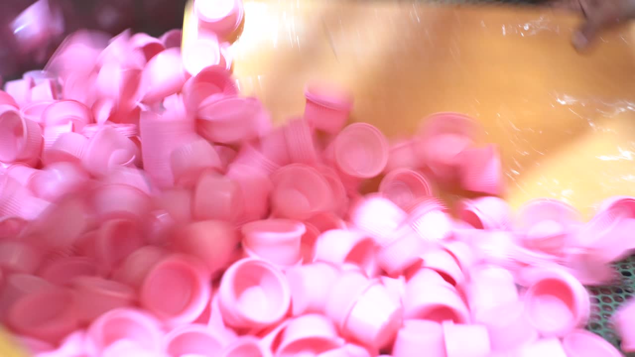 플라스틱 음식 그 생산 라인