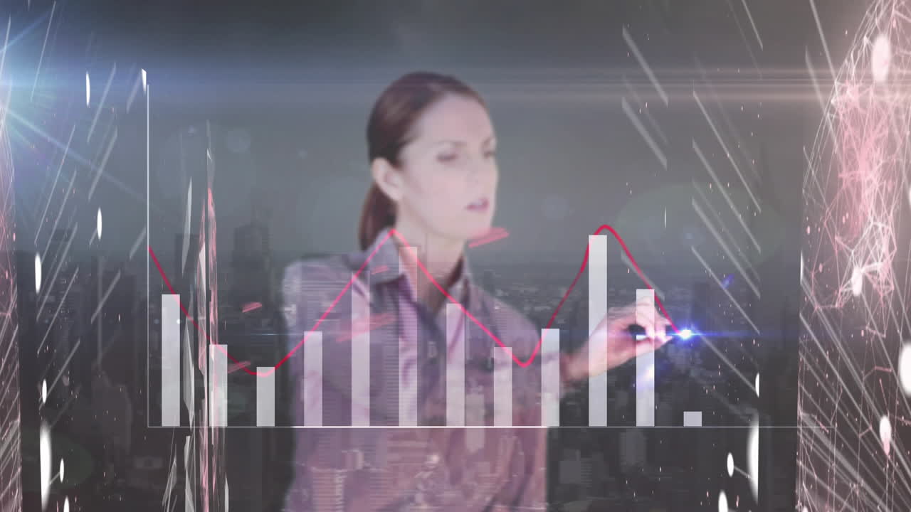 procesamiento de datos estadísticos contra la mujer usando pantalla invisible